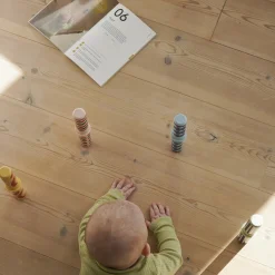 Baby motoriksæt, burnt orange/dusty green