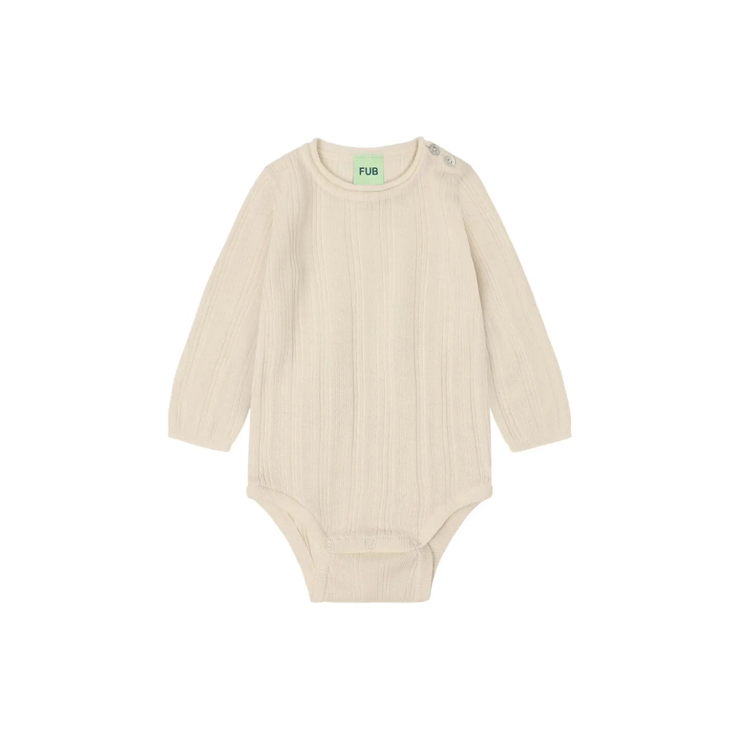 Baby Rib Body, ecru