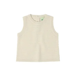 Baby Vest, ecru