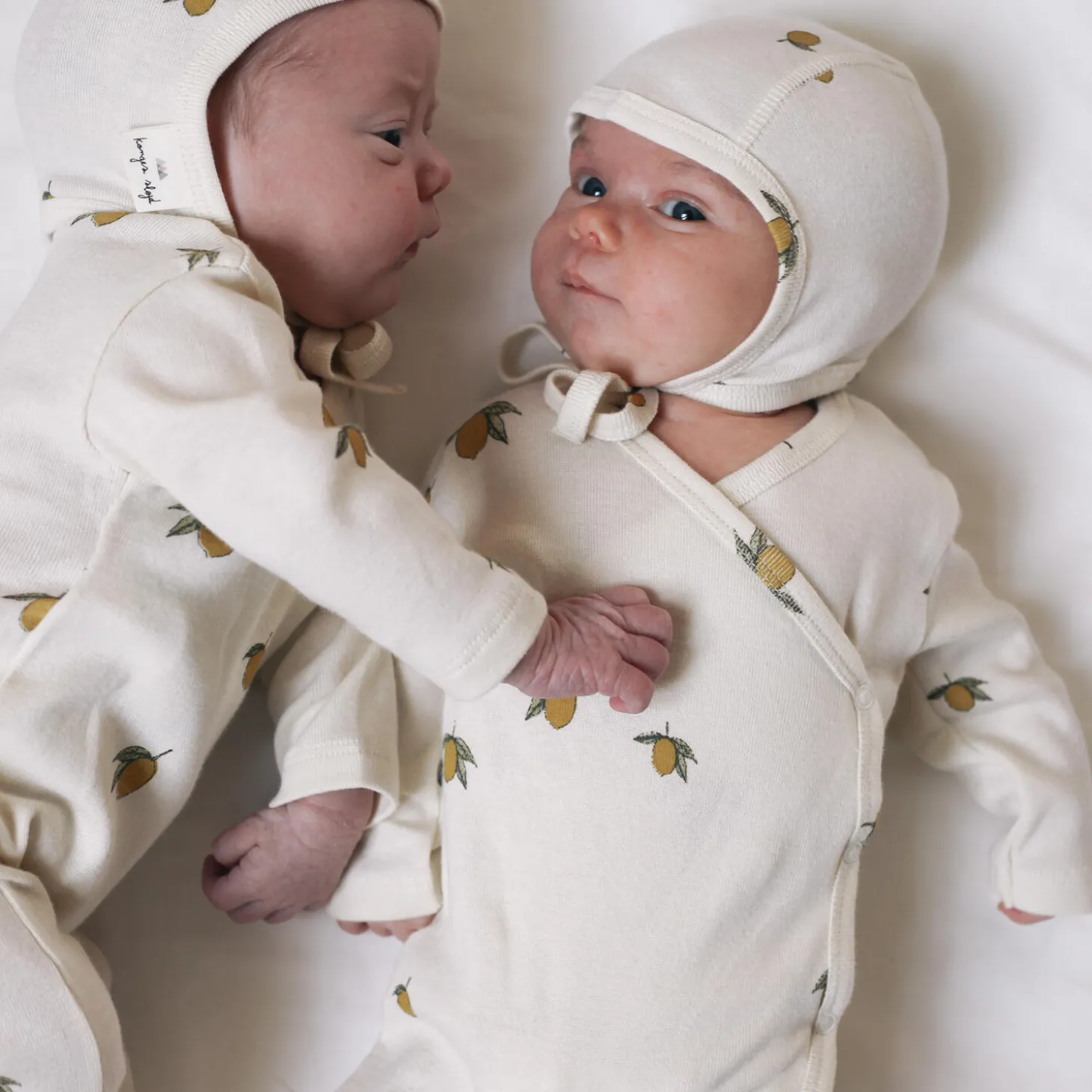 Babyhue til nyfødt, lemon