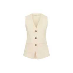 BaccaIW Waistcoat, ecru