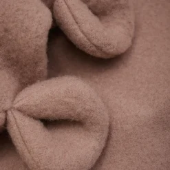 Balaclava Ears Wool Fleece, burlwood