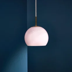 Ball Glass Pendant, light pink