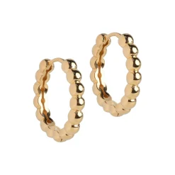 Ball Hoops Small, forgyldt