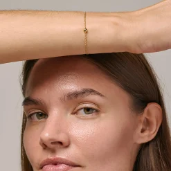 Balloon armbånd, forgyldt