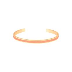 BANGLE Bracelet, coral orange