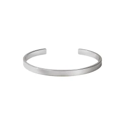 BANGLE Bracelet, rhodium