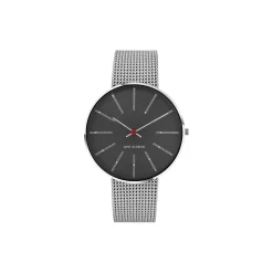 Bankers Wrist Watch, grey/steel