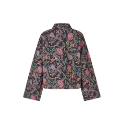 BarbraLL Jacket LS, flower print