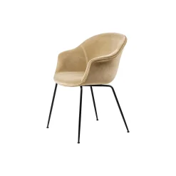 Bat Dining Chair Fully Upholstered, Velvet 294/black matt