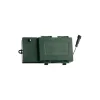 Battery box plain, dark green