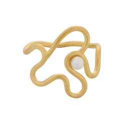 Bay Pearl ring, guld