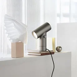 Beam Table Lamp, aluminum