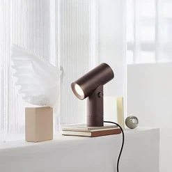 Beam Table Lamp, umber