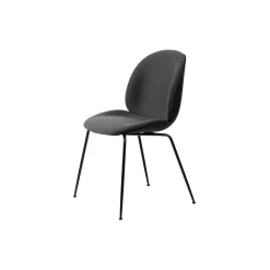 Beetle Dining Chair Front Upholstered, Hallingdal 173/black matt