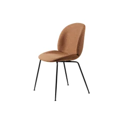 Beetle Dining Chair Fully Upholstered, Around Bouclé 032/black matt