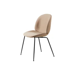Beetle Dining Chair Fully Upholstered, Remix 233/black matt
