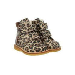 Begynder TEX-vinterstøvle, beige leo/taupe