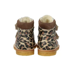 Begynder TEX-vinterstøvle, beige leo/taupe