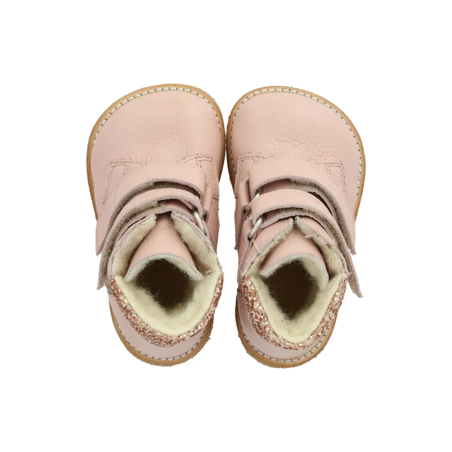 Begynder TEX-vinterstøvle, rosebud/maple glitter