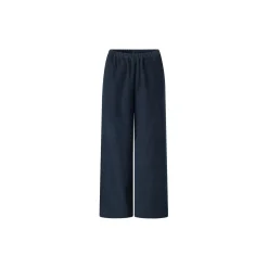 Bella fløjlsbukser, navy