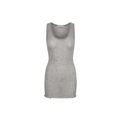 Bella top, grey melange
