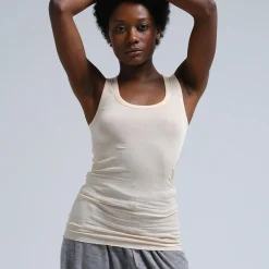 Bella top, rosie beige