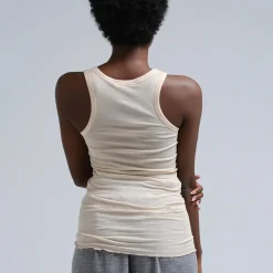 Bella top, rosie beige