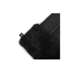 BellaMBG Sheepskin Mitten, black