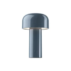 Bellhop bordlampe, clear blue