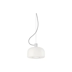 Bellhop Glass S1 Suspension Light, white