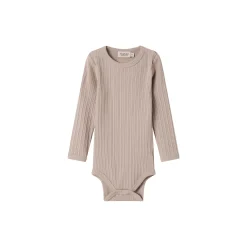 Benedicte LS Bodysuit, soft beige