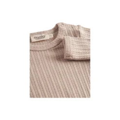 Benedicte LS Bodysuit, soft beige