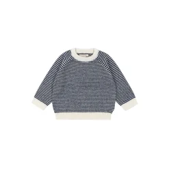 Berle Knit Sweater, ensign blue/buttercream