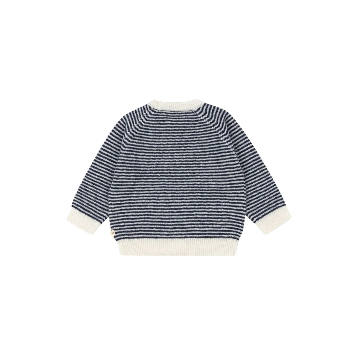 Berle Knit Sweater, ensign blue/buttercream