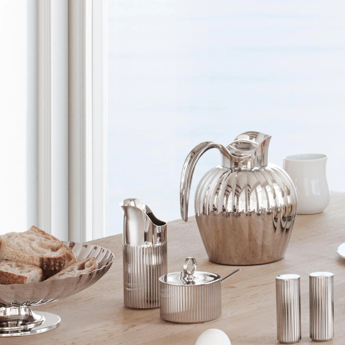 Bernadotte sukkerskål med ske