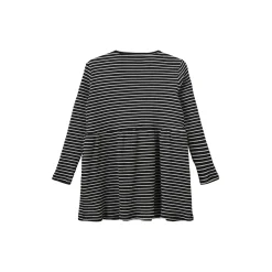 BerraSK Dress, black striped