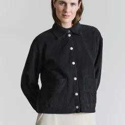 Berubetto kort jakke, pirate black