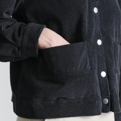 Berubetto kort jakke, pirate black