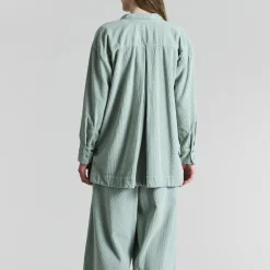 Berubetto lang jakke, sage green