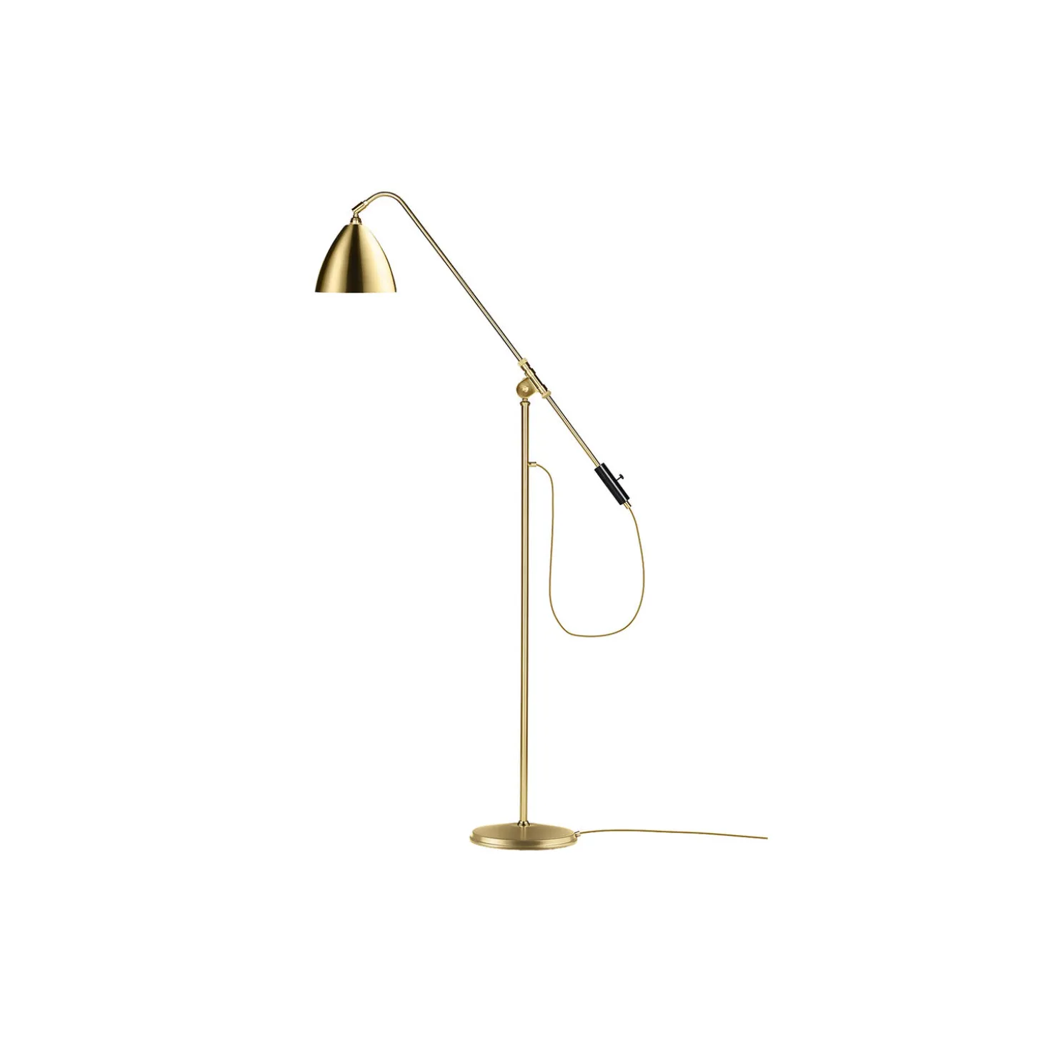 Bestlite BL4 Floor Lamp, brass