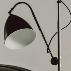 Bestlite BL3 M Floor Lamp, black semi matt/chrome