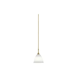 Bestlite BL9 Pendant, bone china/brass