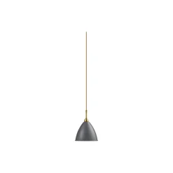 Bestlite BL9 Pendant, grey semi matt/brass