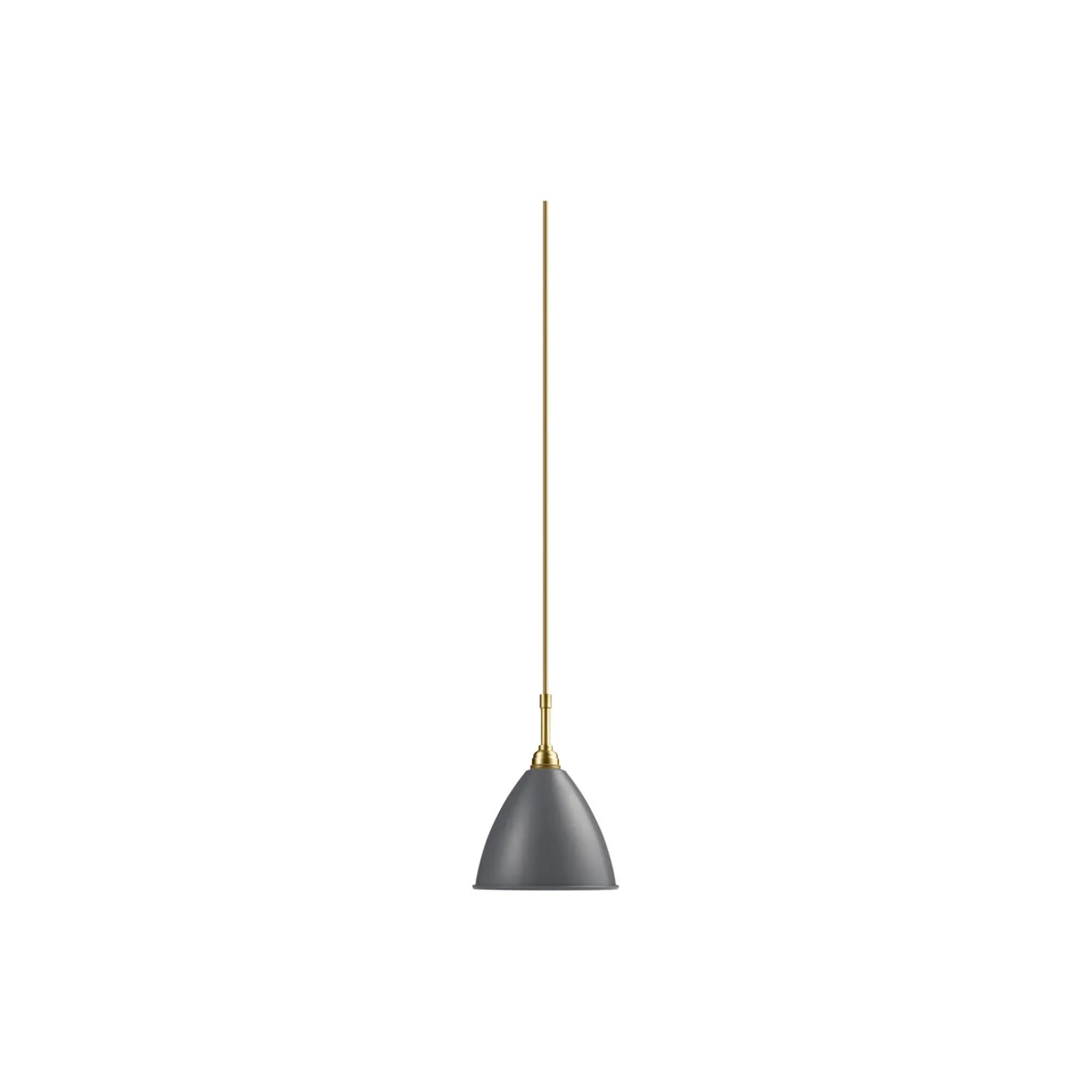 Bestlite BL9 Pendant, grey semi matt/brass