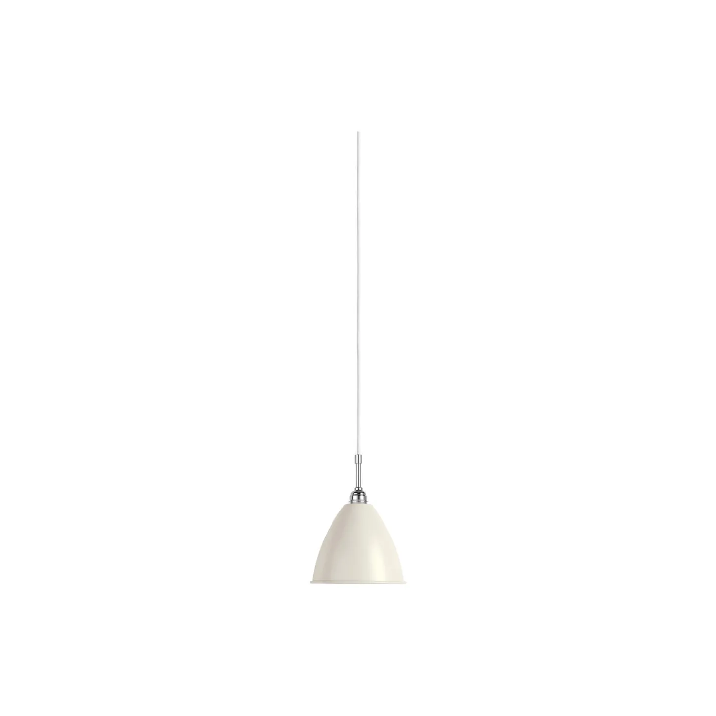 Bestlite BL9 Pendant, soft white semi matt/chrome