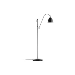 Bestlite BL3 S Floor Lamp, black semi matt/chrome