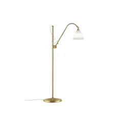 Bestlite BL3 S Floor Lamp, bone china/brass