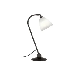 Bestlite BL2 Table Lamp, bone china/black brass