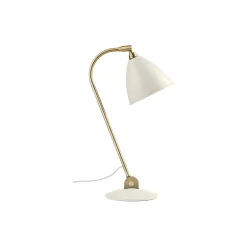Bestlite BL2 Table Lamp, soft white semi matt/brass